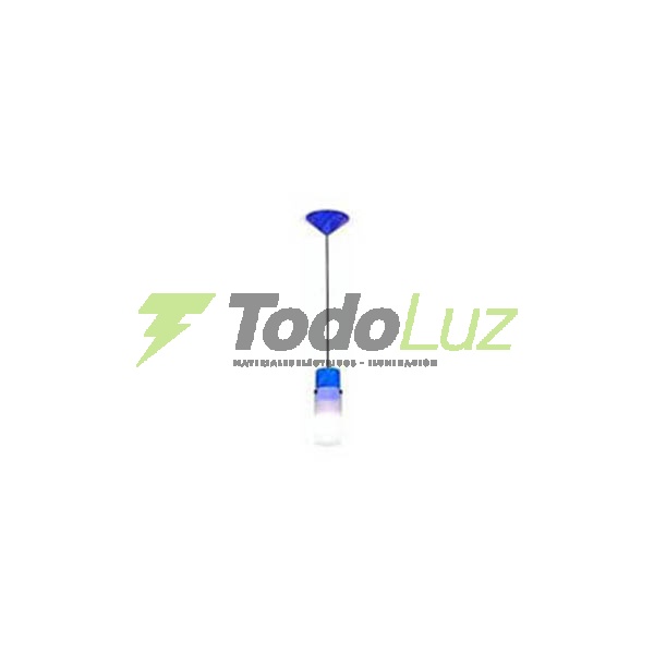 COLGANTE POLIP. TUBO SIMPLE COLORES VARIOS