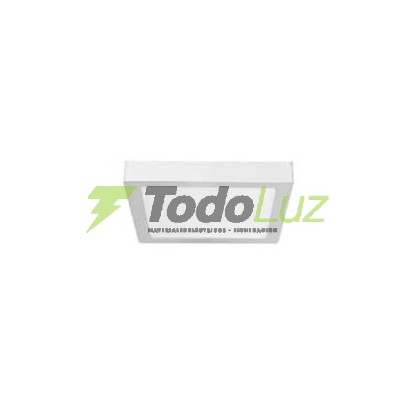 PROYECTOR DE LED EXTERIOR 12W CUADRADO LUZ D&Iacute;A