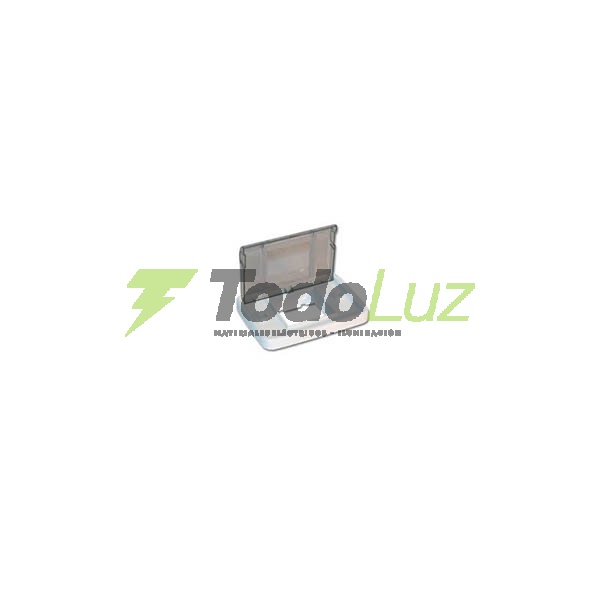 TAPA CAPSULADA ESTANCO 2 MOD. FRENTE TRANSPARENTE
