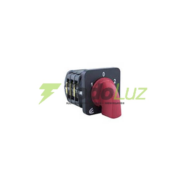 CONMUTADOR ROTATIVO 3 X 32A+N 1-0-2 P/TABLERO
