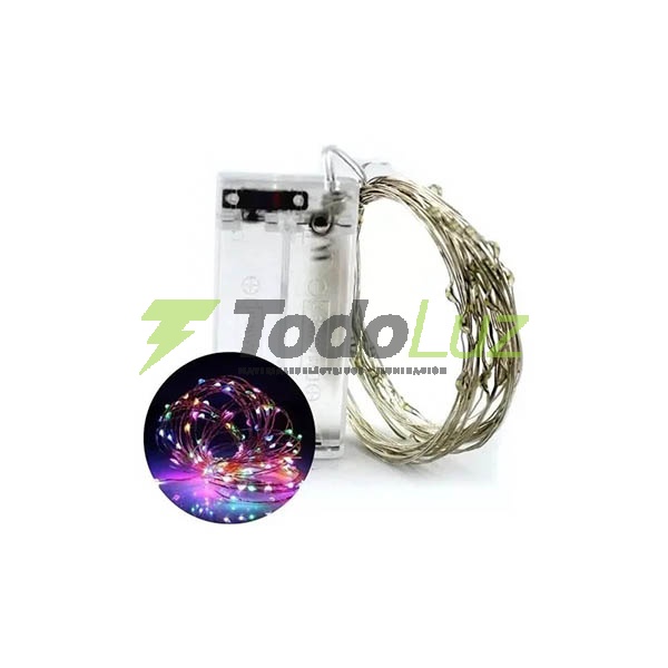 LUZ DE NAVIDAD ALAMBRE 30LED CAJITA 3MTS B. CALIDO
