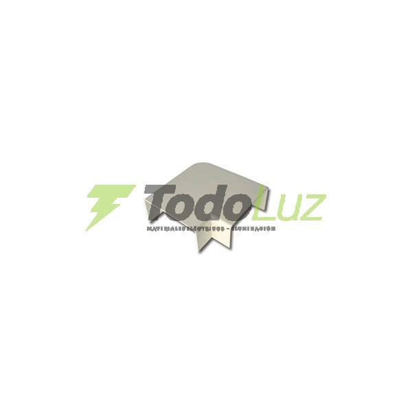 ACCESORIO P/CABLECANAL 18 X 21 CURVA PLANA BLANCA
