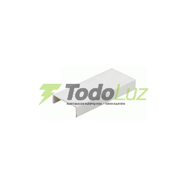 ACCESORIO P/CABLECANAL 18 X 21 UNION PLANA BLANCA