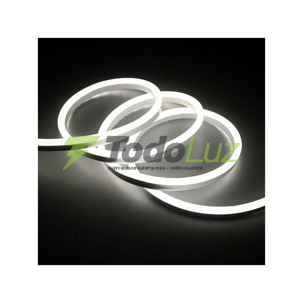 TIRA DE NEON X 5MTS 12V EXTERIOR LUZ FRIA