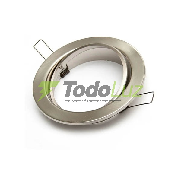 SPOT EMBUTIR REDONDO MOVIL P/AR-111 PLATIL