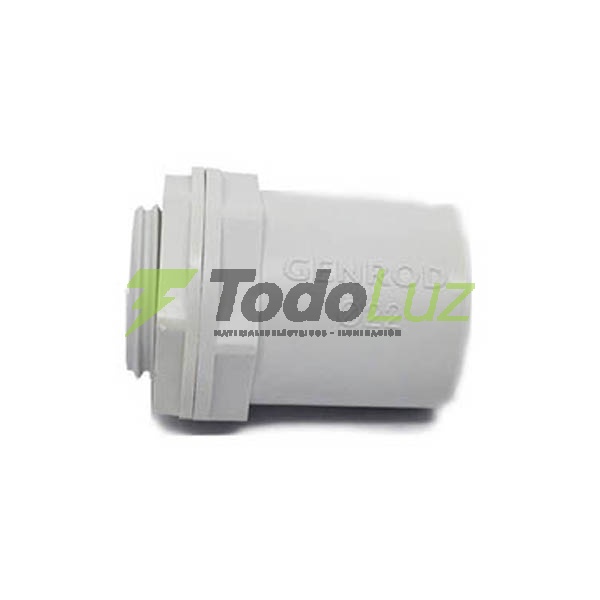 CONECTOR PARA CA&Ntilde;O RIGIDO HDX 22MM (7/8)