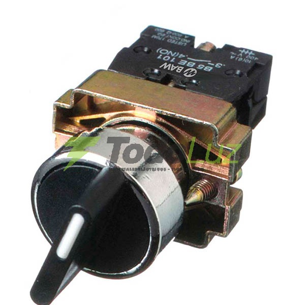 SELECTORA METALICA 3 POSICIONES I-0-II 1NA+1NA