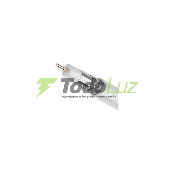 CABLE COAXIL RG-6 75 OHMS BLANCO