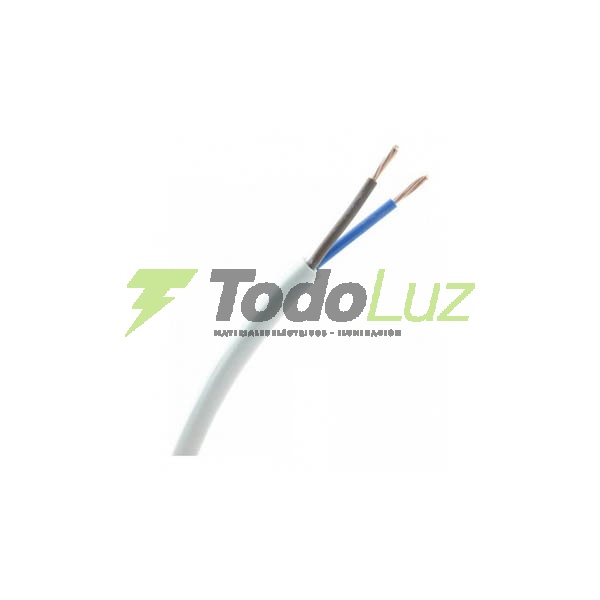 CABLE TIPO TALLER 2 X 1MM BLANCO