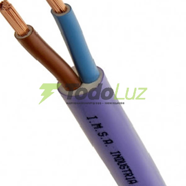 CABLE SUBTERRANEO 2 X 4MM