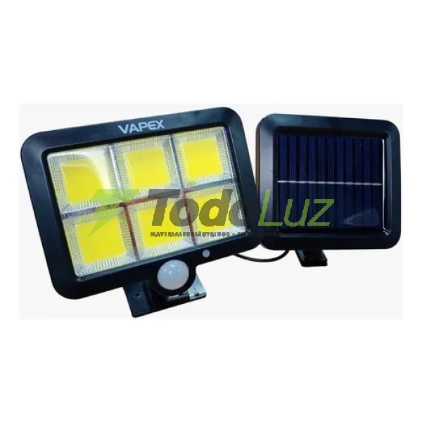 REFLECTOR LED SOLAR 2400MHA 3 MODOS C/PANTALLA
