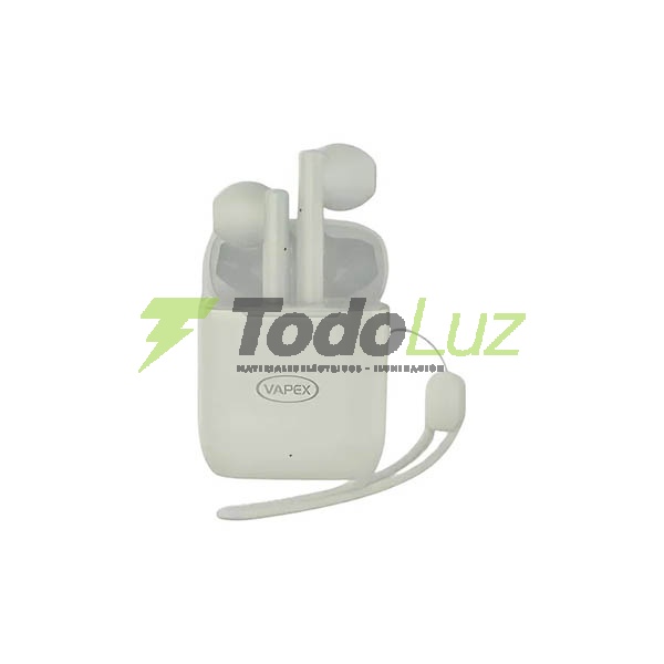 AURICULAR EARBUDS BLUETOOTH C/ESTUCHE CARGADO
