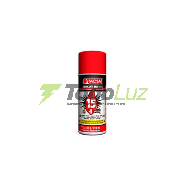 LUBRICANTE MULTIUSO 216CC AEROSOL 15 EN 1 PLUS