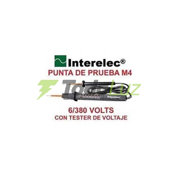 COMPROBADOR DE TENSION 6V / 380V  EN BLISTER