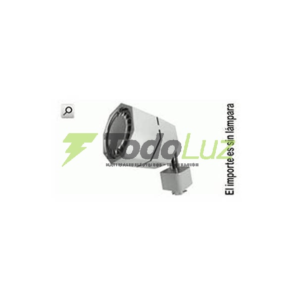 SPOT PARA RIEL GU-10 INTER-003 BLANCO