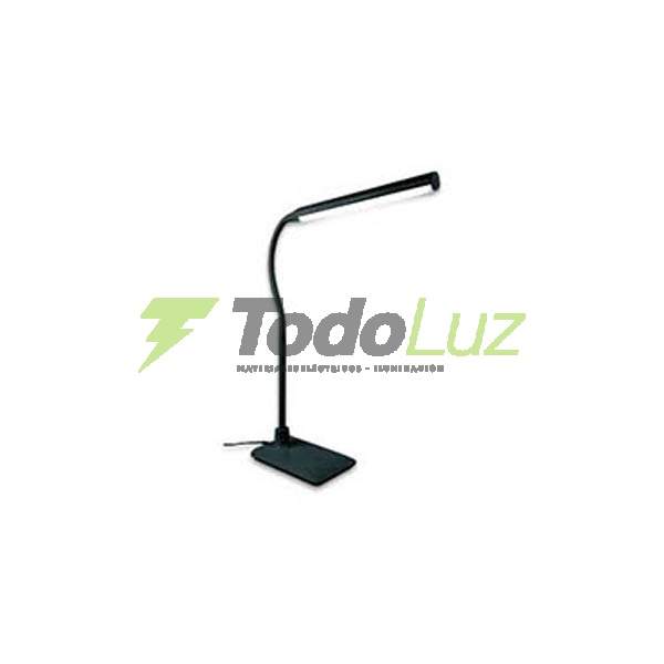 VELADOR FLEXIBLE 5W LED GX8285 NEGRO