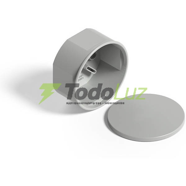 CAJA EXTERIOR P/CABLECANAL OCTOGONAL C/TAPA