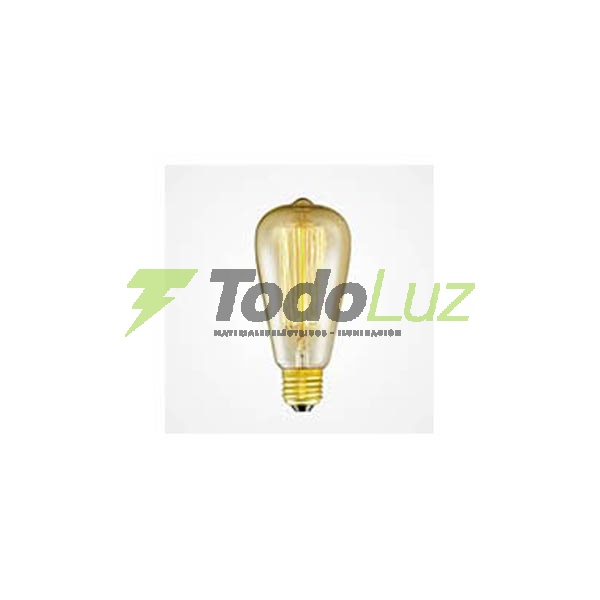 LAMPARA ANTIQUE ST-64 25W E-27 GOLDEN