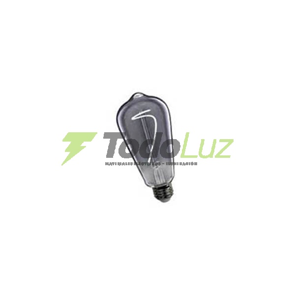 LAMPARA FILA LED ST64 TIPO PERA 3W E-27 SMOKED