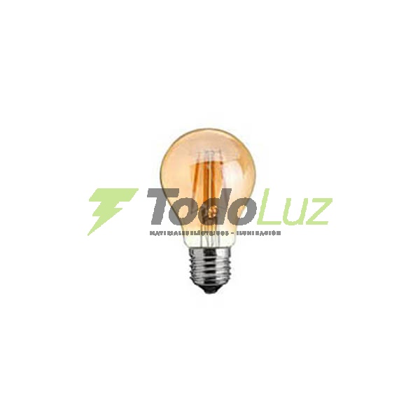 LAMPARA FILA LED TIPO A60 8W E-27 GOLDEN