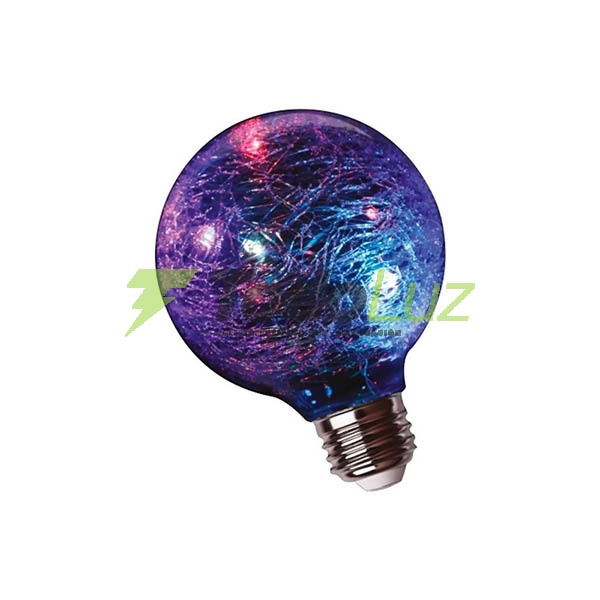 LAMPARA ALAMBRE LED GLOBO 1W RGB