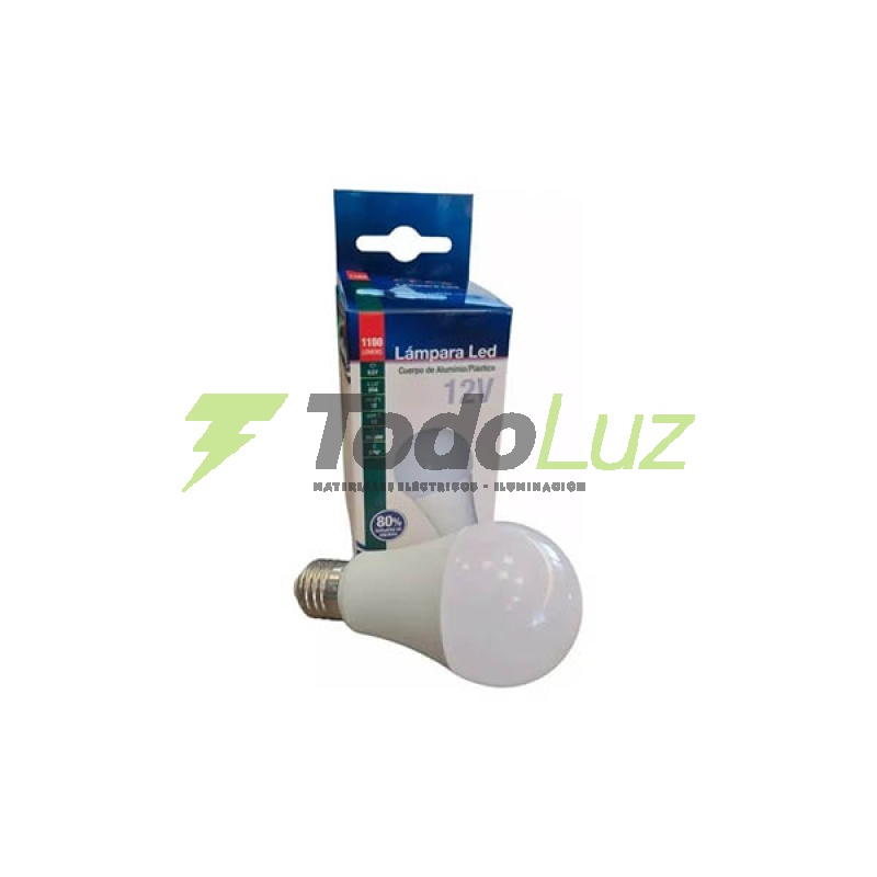 LAMPARA A-60 BULBO LED 9W E-27 12V
