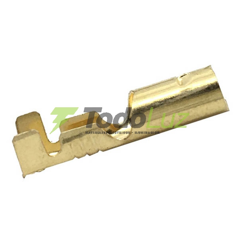 TERMINAL ENCHAPADO TUBULAR HEMBRA 2,3MM