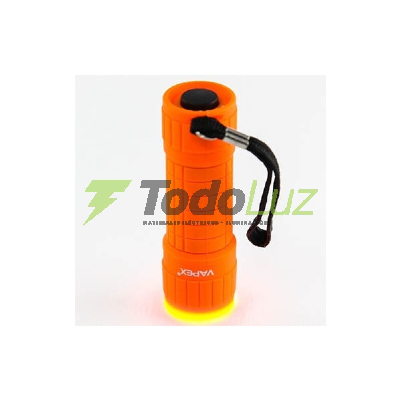 LINTERNA LED PLASTICA 3AAA COLORES