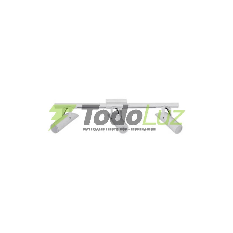 SPOT BORJA 3 L REGLA GU-10 C/MOVIMIENTO BLA/NEG