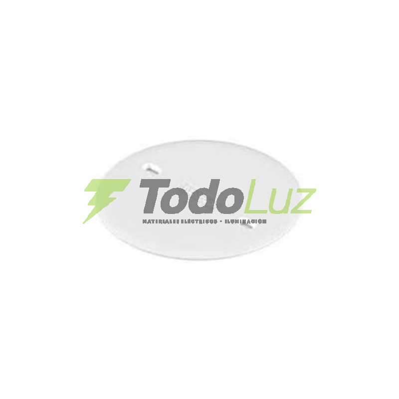 TAPA CIEGA PVC P/CAJA OCTOGONAL GRANDE