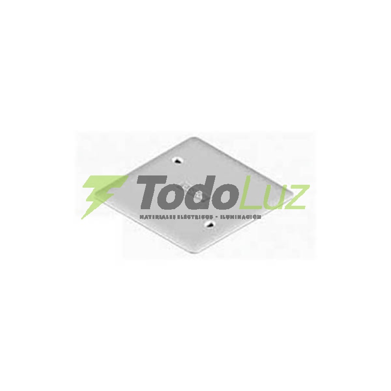 TAPA CIEGA PVC P/CAJA CUADRADA 10 X 10