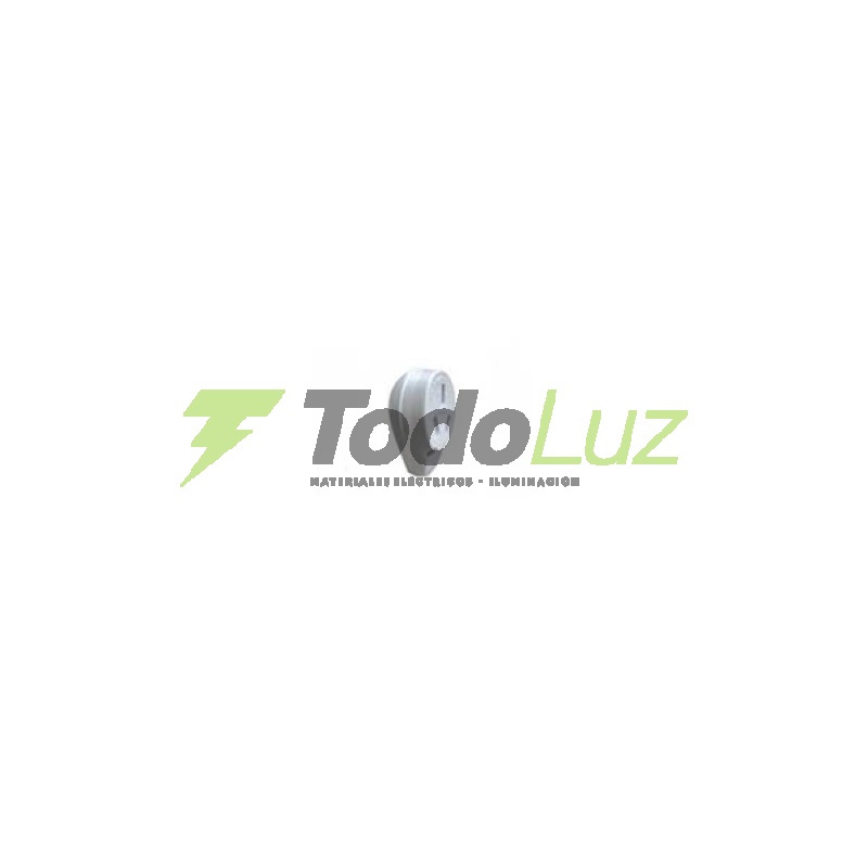 FICHA POLARIZADA 2 X 10A + N HUEVITO HEMBRA BL/NG