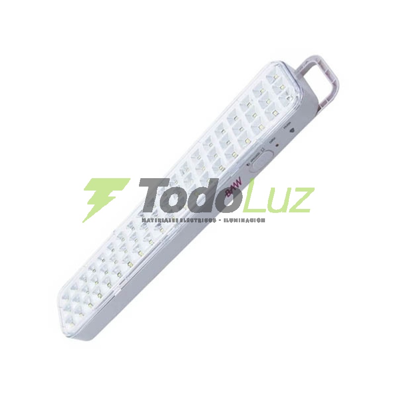 LUZ DE EMERGENCIA LITIO-ION 60LEDS AUTON. 10HS
