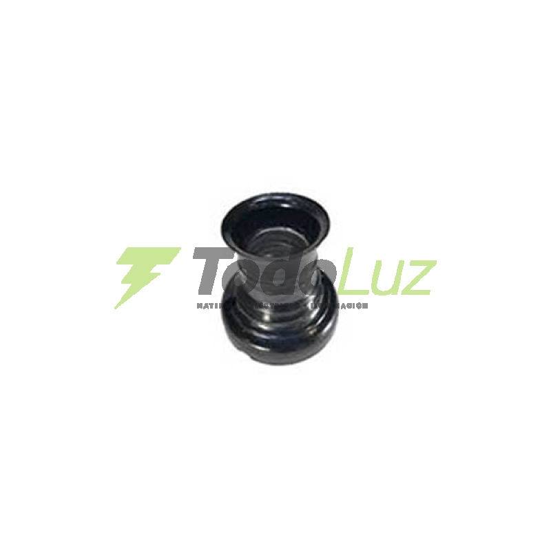 RECEPTACULO RECTO E-27 BAKELITA NEGRO