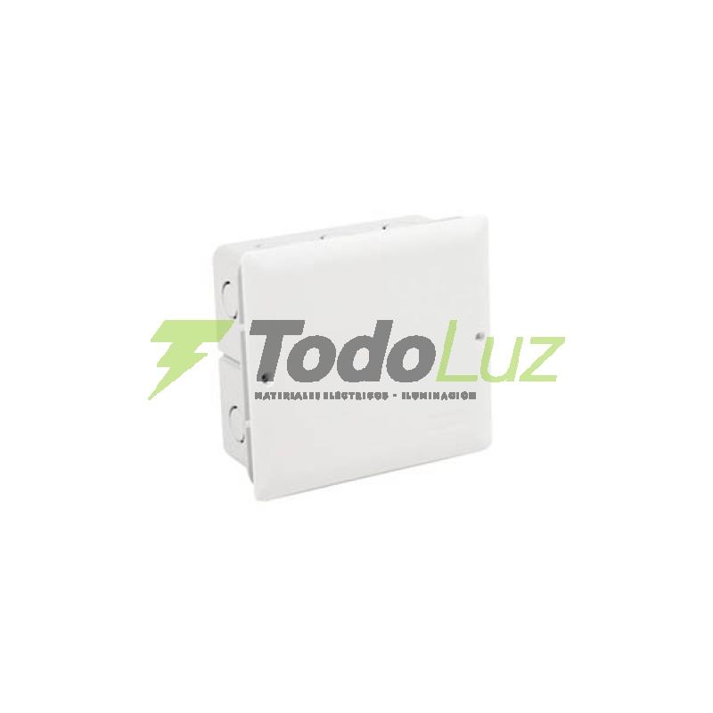 CAJA DE PASE EMBUTIR 18 x 25 PVC