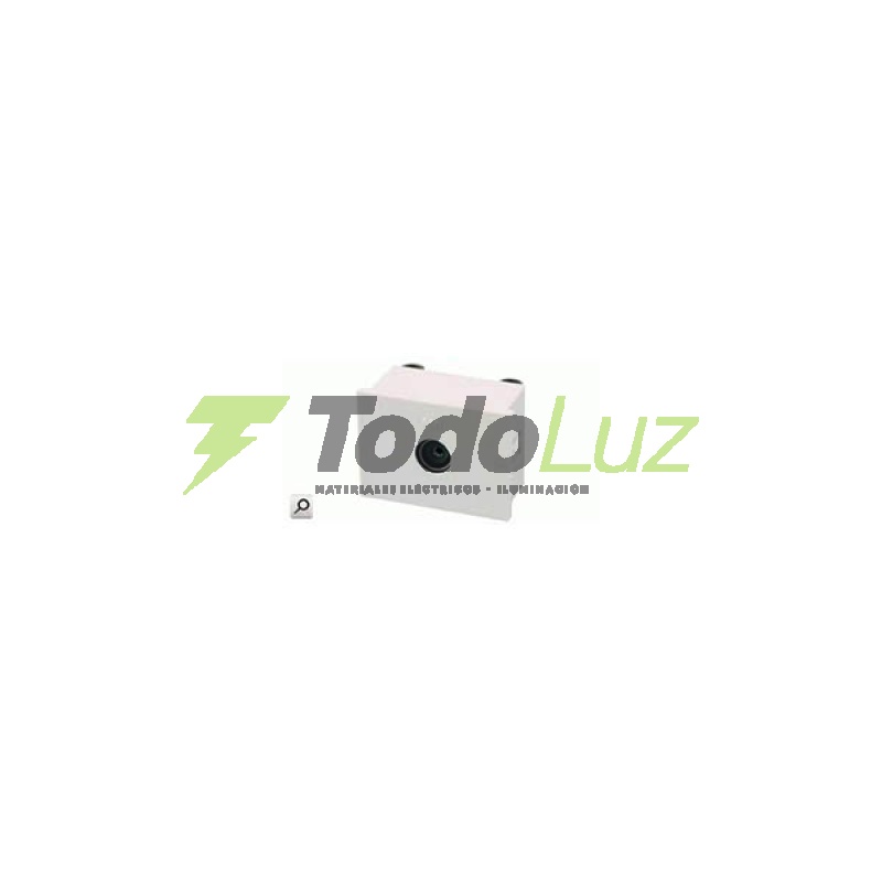 MODULO TOMA TV PASANTE BLANCO SXXI