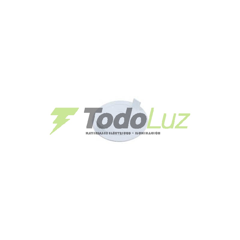 TAPA CIEGA PVC REDONDA CHICA