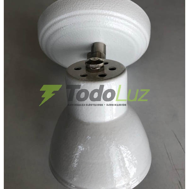 SPOT CHAPA GU-10 1 LUZ BLANCO