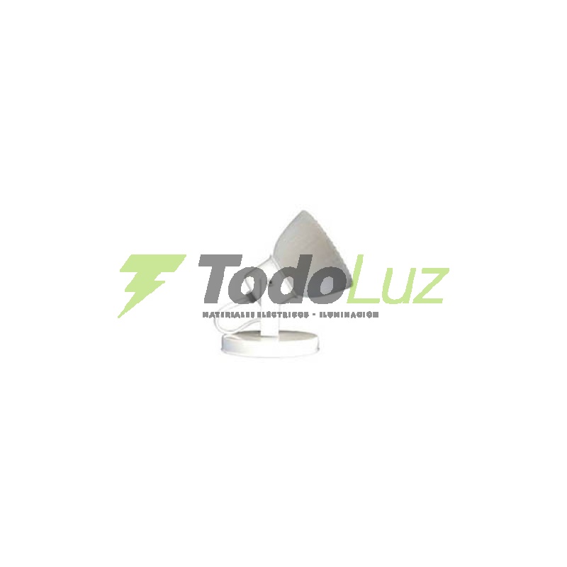 SPOT ANABELLA 1L BASE REDONDA BLANCO
