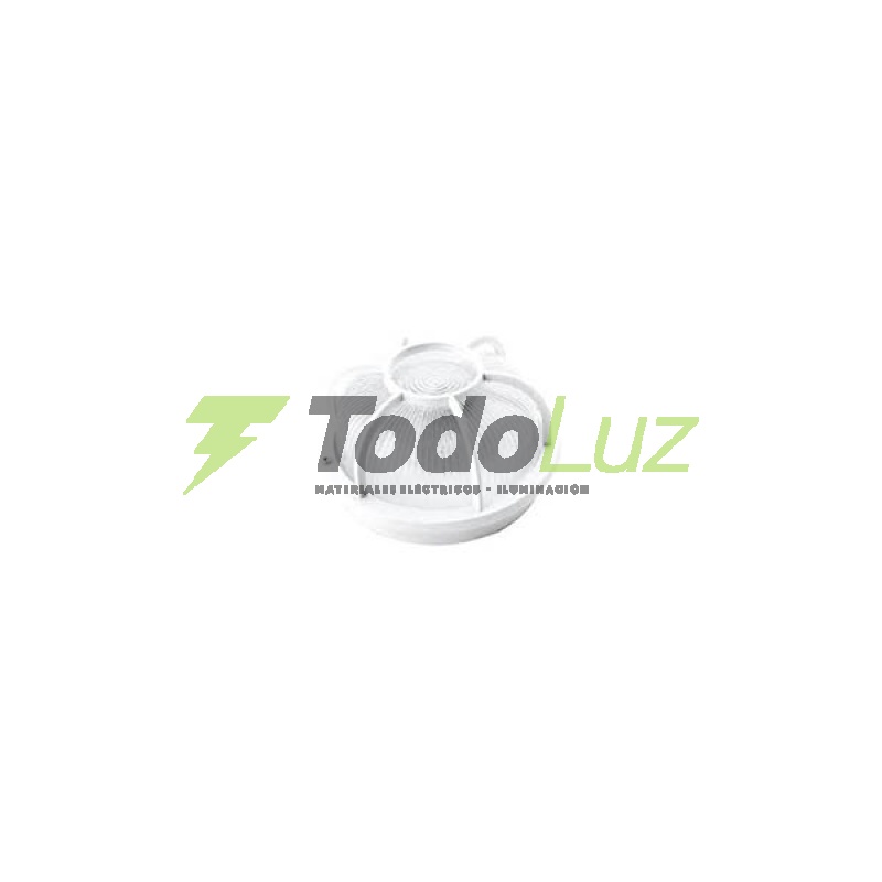 TORTUGA DE PVC ECO REDONDA BLANCA