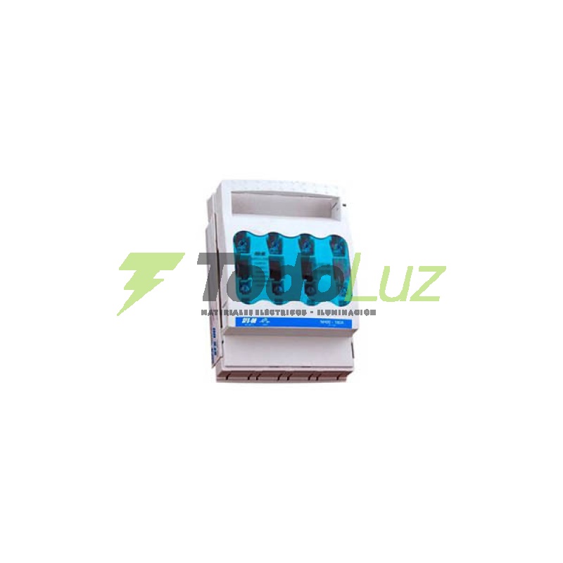 BASE PORTAFUSIBLE NH T00 3 X 160A HORIZONTAL
