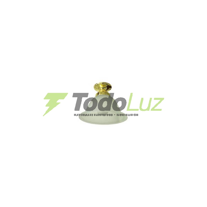 PLAFON P/VENTILADOR C/TULIPA PARLIAMENT 18CM DOR