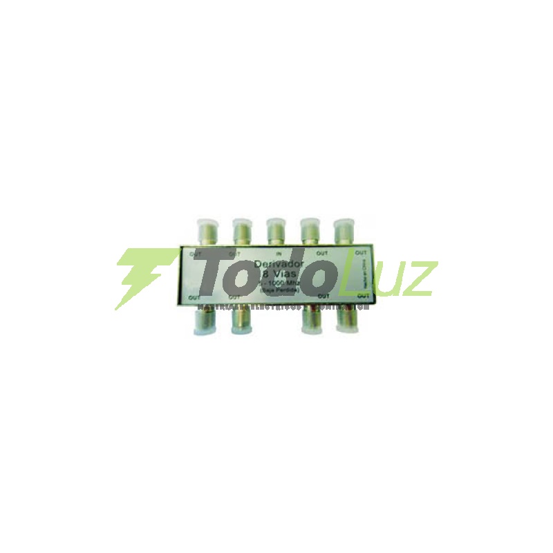 DERIVADOR DE TV 8 VIAS BAJA PERDIDA