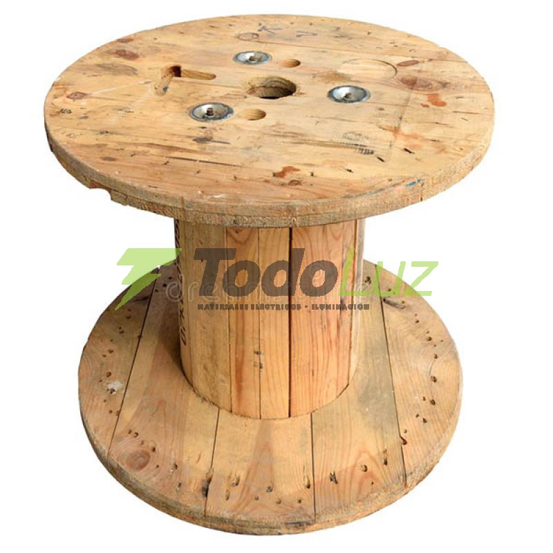 BOBINA DE MADERA 50 X 50