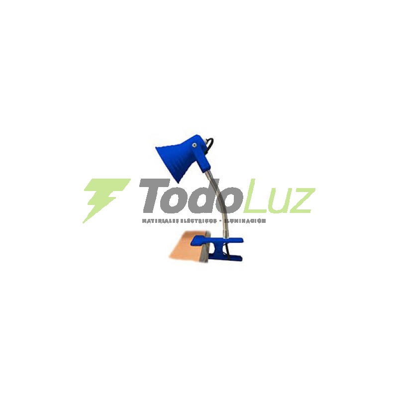 SPOT PINZA ESCALONADO CON FLEXIBLE AZUL