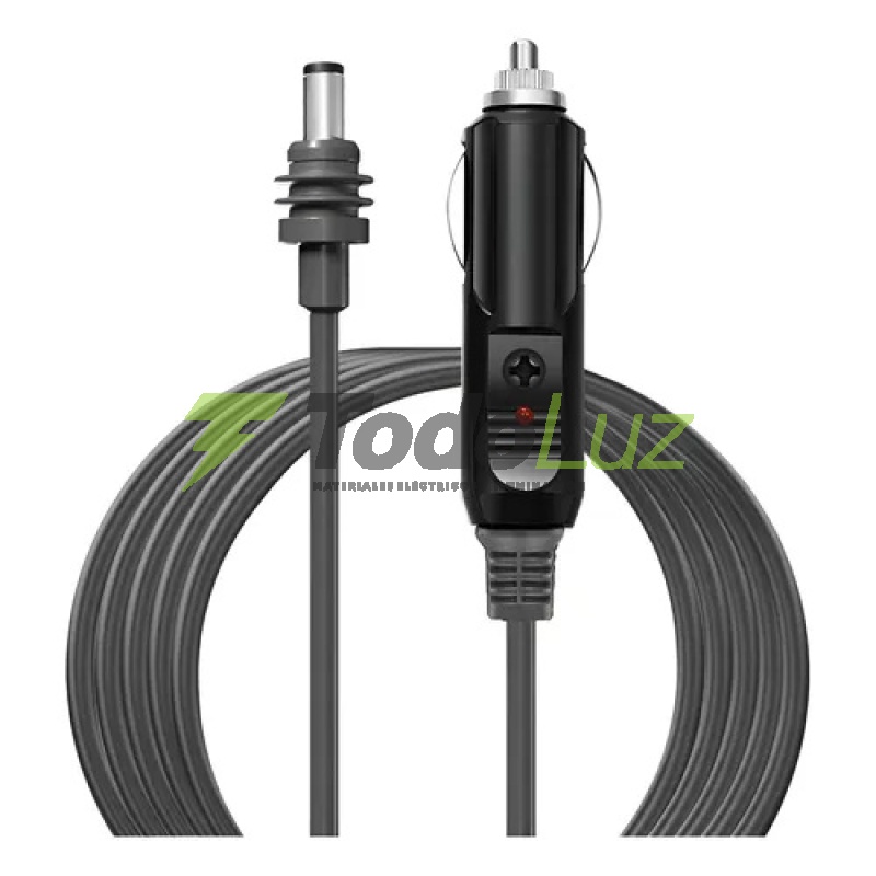 CABLE ARMADO STARLINK 12V C/INDICADOR A DC - 5MTS