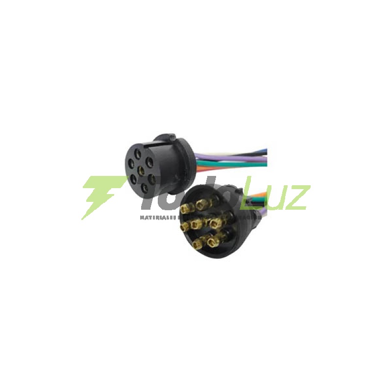 UNION 5 VIAS INTEMPERIE 2 PIEZAS MACHO/HEMBRA