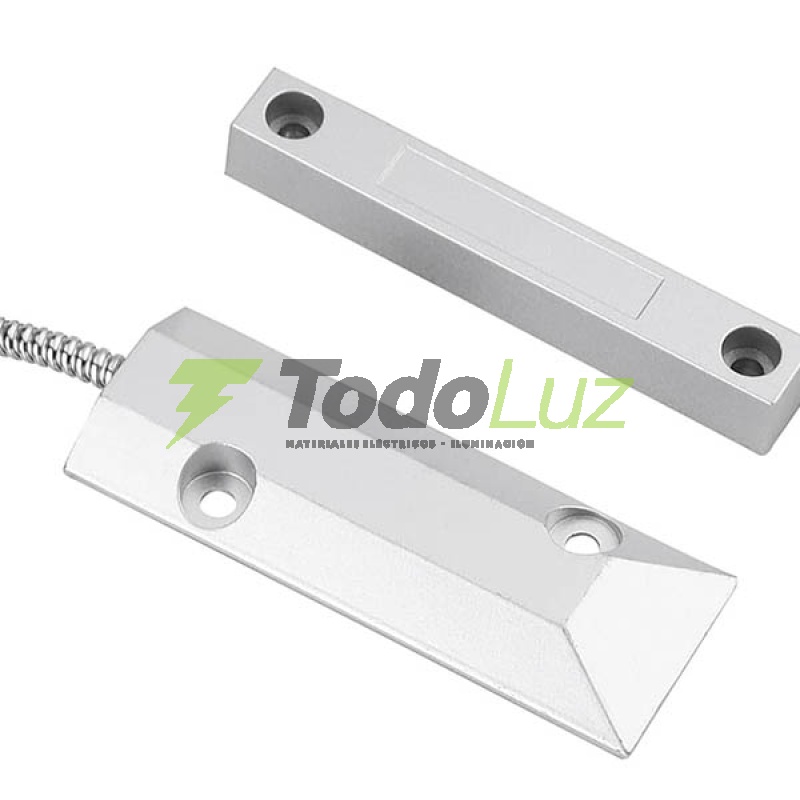 SENSOR MAGNETICO METALICO P/PISO CABLEADO C/VAINA