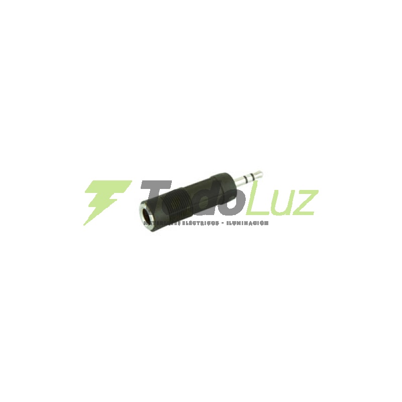 ADAPTADOR PLUG STEREO 6,5 A STEREO 3,5 MM