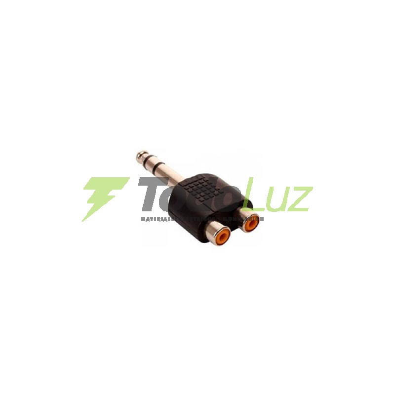 ADAPTADOR PLUG STEREO 3,5 A 2 RCA